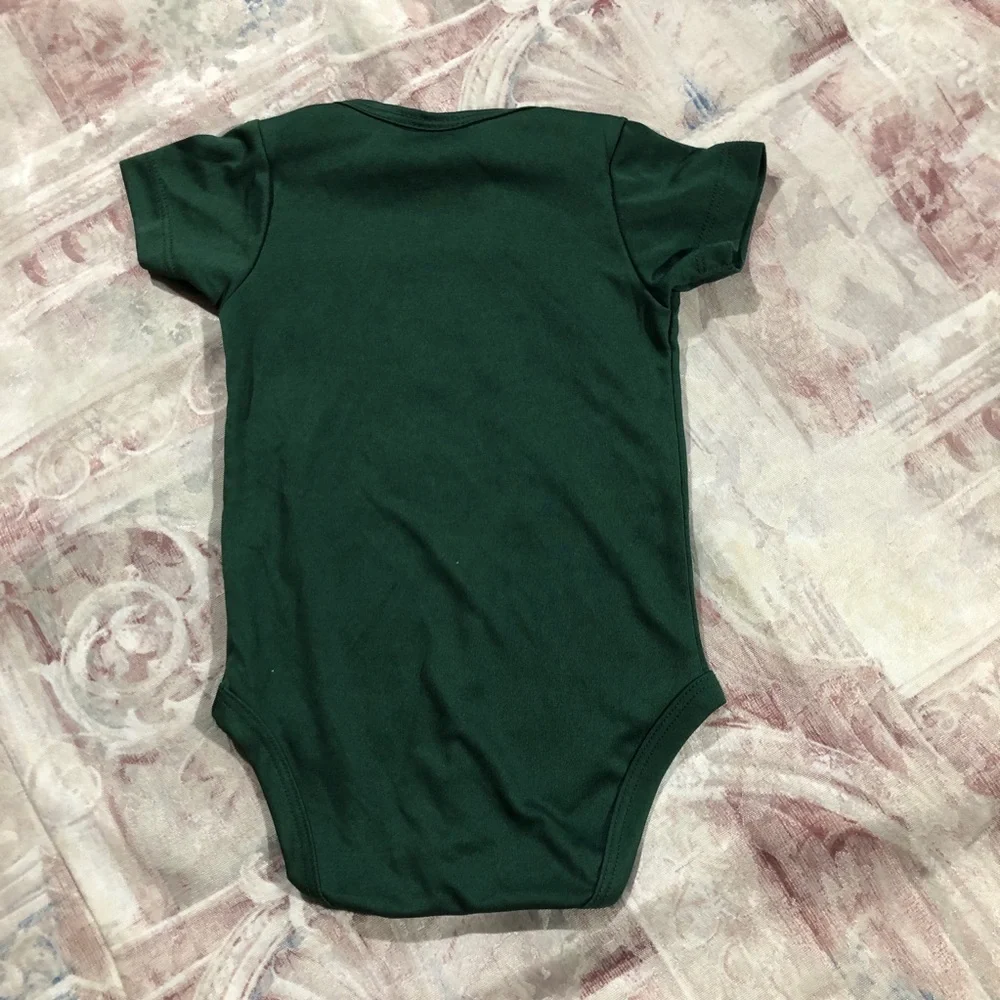 NFL Green Packers Baby Bodysuit with Yellow Logo